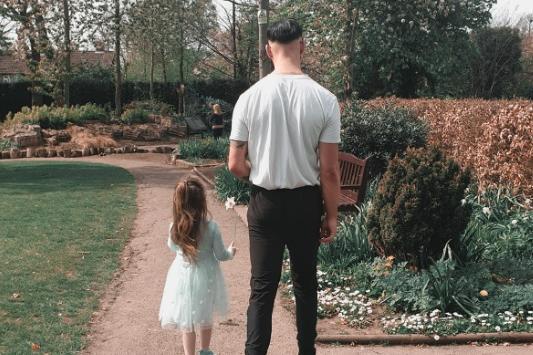 Chloe Davies: "My daughter Betsy and her dad, Jake. They are always exploring together. The best dad she could have, he works tirelessly and is the best role model for her. We love you."