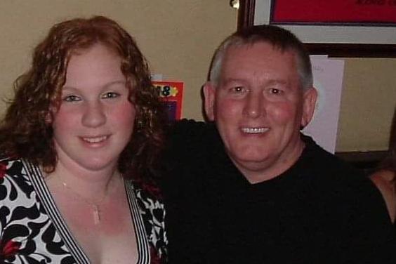 Louise Land: "Me and my stepdad Ian, he stepped up when the other stepped down. He's more than just a stepdad he's my Dad couldn't of asked for a better one x"