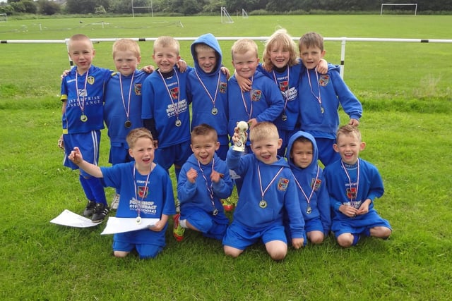 Pontefract Collieries U6s emerged victorious from the Kellingley Fun Day football tournament held 10 years ago.
