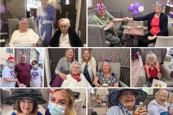 Residents at Hepworth House care home in Wakefield enjoyed a special family garden party to mark the Queen’s Platinum Jubilee.