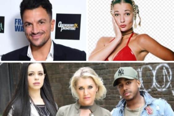 Peter Andre, Whigfield and S Club will be taking to the stage.