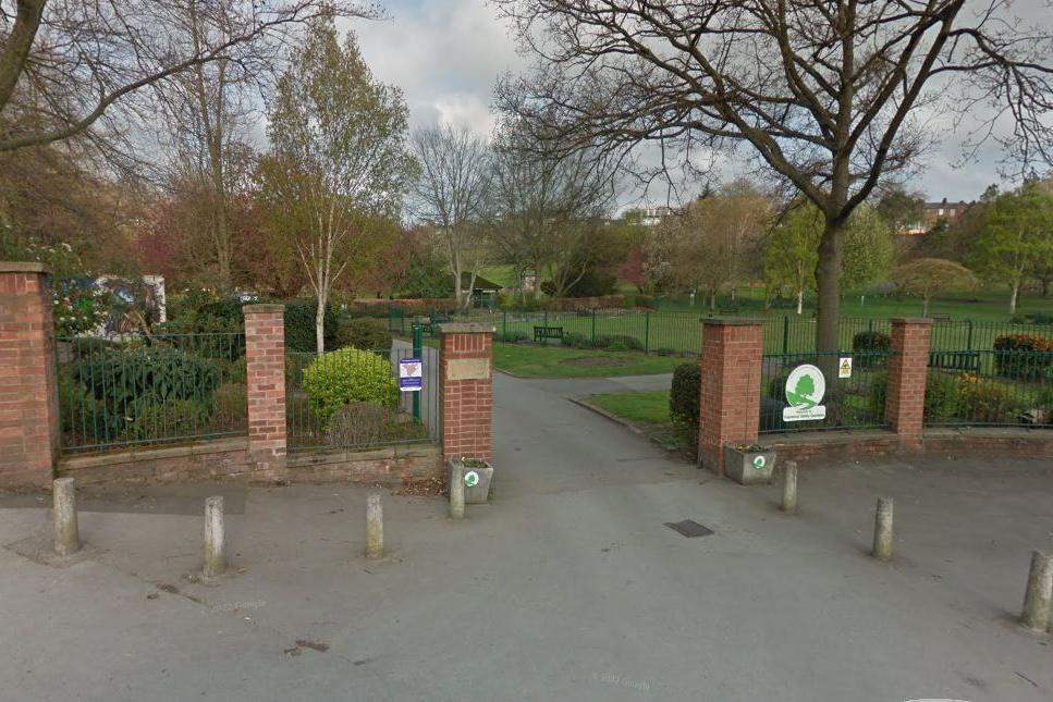 Man arrested after 'grabbing child' in public park