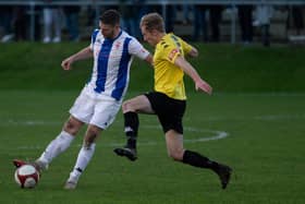 Gavin Allott played for Liversedge FC against Pontefract Collieries last season, but has now joined the Beechnut Lane side for the 2022-23 season.