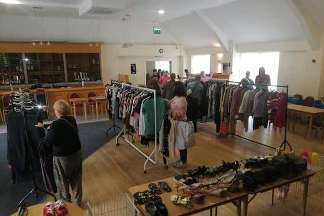 The family has organised the swap shop since 2019.