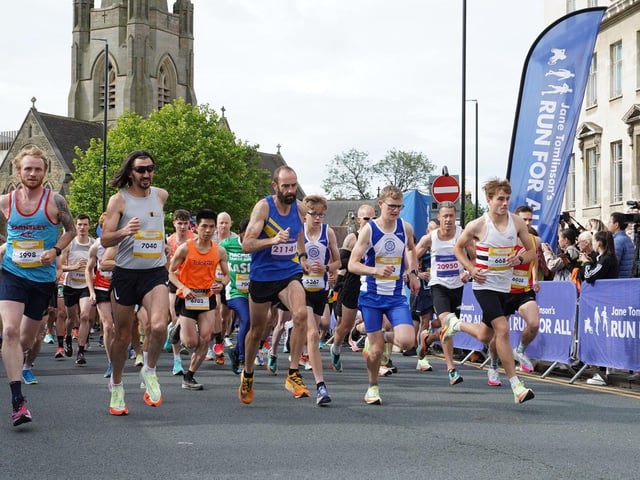 Thousands completed the race on its 15th anniversary.
