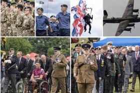 Armed Forces Day celebrations were held at Pontefract Racecourse yesterday with a whole host of events and attractions.