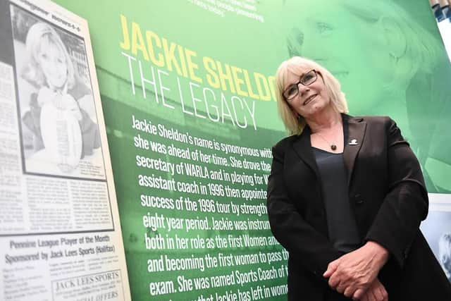 Castleford's Jackie Sheldon was assistant coach to the Lionesses in 1996 when they beat Australia on their first international tour. (photo Simon Wilkinson)