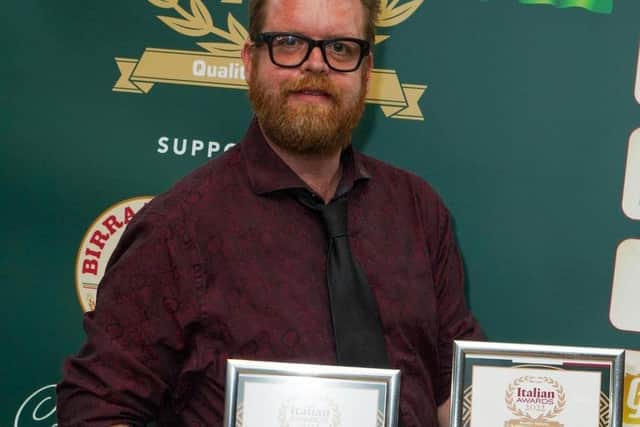 Steve has won a number of awards for his Neapolitan-style pizza.