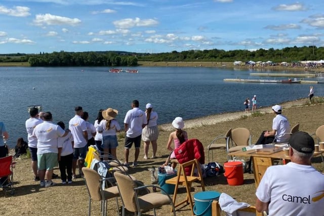 The 12th edition of the Rotary Dragon Boat Challenge took place on Pugneys Lake in Wakefield on Saturday.