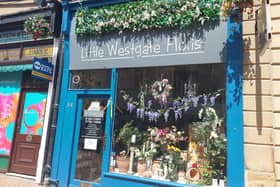 Little Westgate Florist was shut today due to the hot weather.
