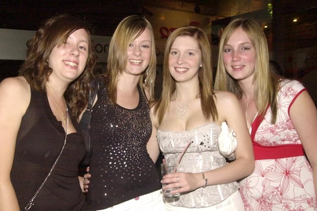Louise, Aimee, Claire and Katie.