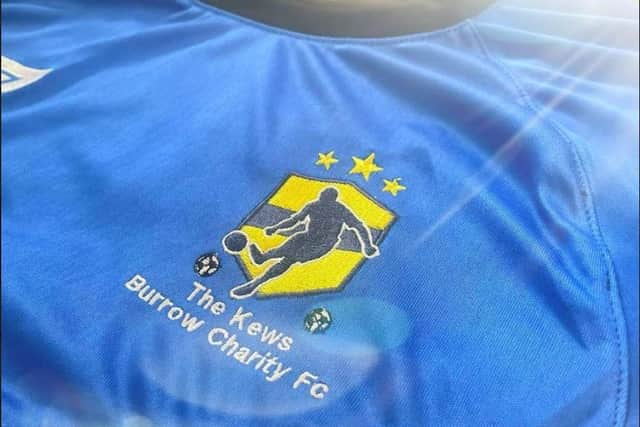 The Kews Burrow Charity FC are hoping for a win against Danny Miller's celebrity side, Once Upon A Smile on Sunday.