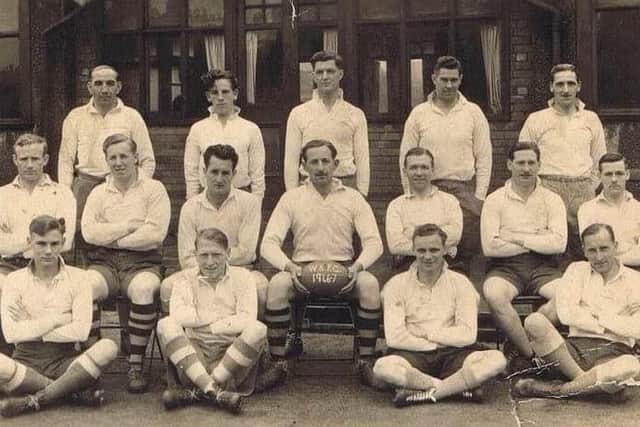 Wakefield Rugby Football Club 1946 (John back row, second from left)