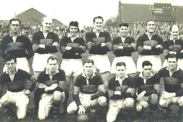 Wakefield Trinity 1949-50 (John front row far left)