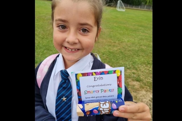Liz Booth said: "Smarty Pants! End of Year 4 for this one."