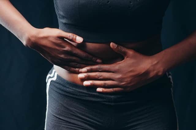 Bloating can be caused when particular foods take slightly longer to digest than others, this can cause a prolonged build up of gas, leading to a rounded appearance of the stomach.