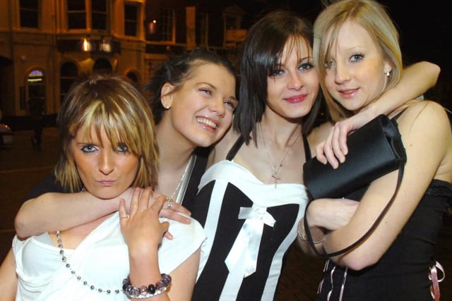 Gemma, Natalie, Kayleigh and Becky.