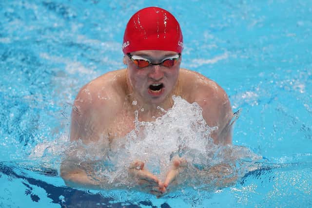Commonwealth Games medal winner Joe Litchfield. Picture: Getty Images