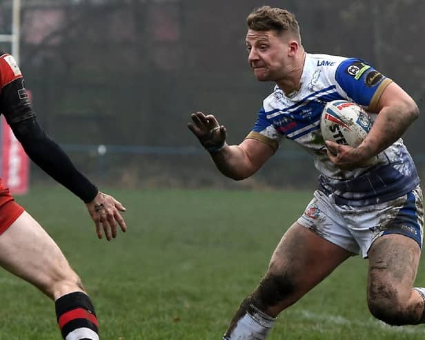 Lewis Price went over for a hat-trick of tries in Lock Lane's overwhelming victory over Egremont Rangers.