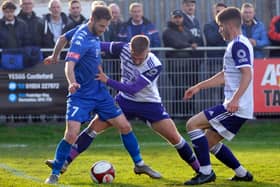 Gavin Rothery scored the winner for Pontefract Collieries in the FA Cup tie at Garforth Town.