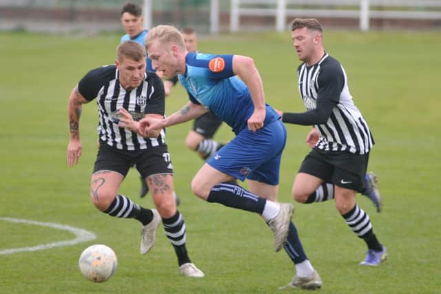 Jake Morrison put Wakefield AFC ahead in their away game at Shirebrook Town.