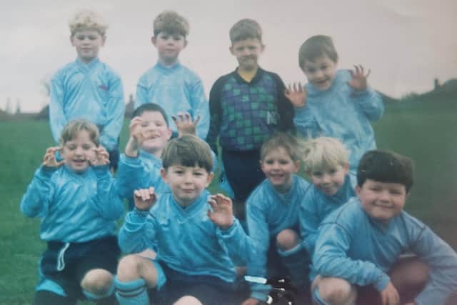 Michelle Holmes started out with Alverthorpe Juniors boys team.