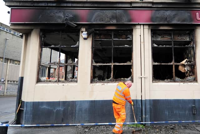 The old Picture House building was badly damaged in a suspected arson attack in January 2017
