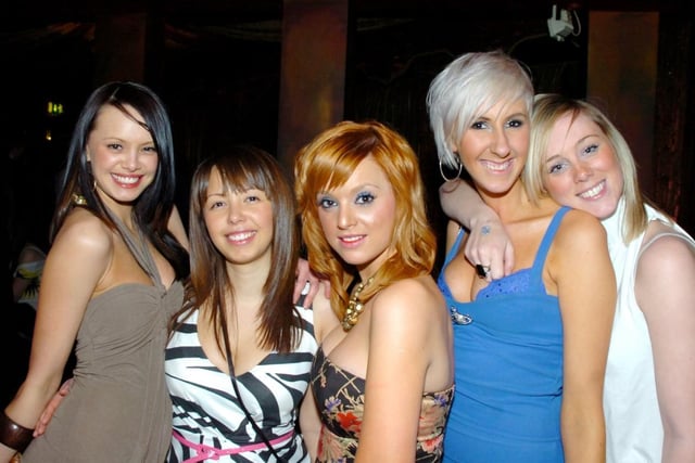 Charlotte, Venessa, Becky, Elise and Vicky in the Quest VIP on Venessa's Birthday
