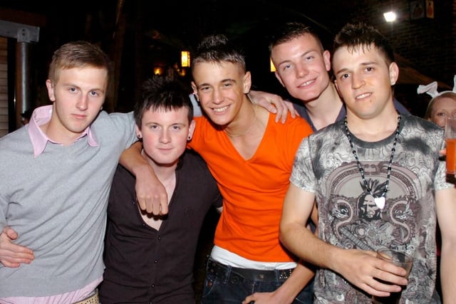 James, Simon, Luke, Jack and Paddy.