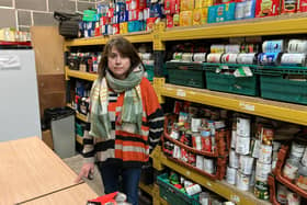 Lisa Grant, manager of St Catherine's Centre, in Wakefield, fears its food pantry scheme could be forced to close by Christmas.