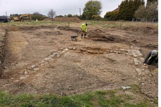 Archaeologists found rare items from the Roman period during a dig at Farm Lane, Fitzwilliam. Photos: West Yorkshire Joint Services’ Archaeological Services