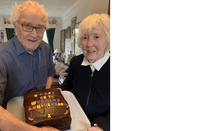 Mr Hazell and his wife Kathleen celebrated their 65th wedding anniversary earlier this year.