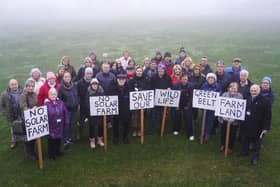 The Save Sitlington residents' group has been set up to fight plans for a major solar farm across 360 acres of countryside straddling the border of Wakefield and Kirklees. Picture: Scott Merrylees