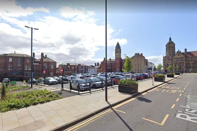 Townhouses will be built on Rishworth Street car park. Councillors raised concerns that the scheme will lead to a loss of public parking spaces in Wakefield city centre.