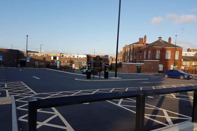Rishworth Street car park, in Wakefield city centre.