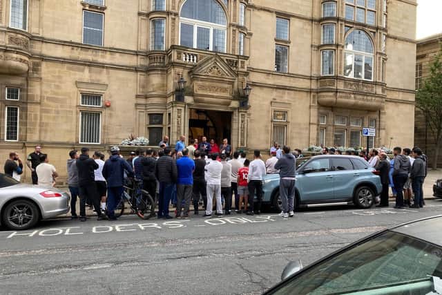 Taxi drivers in the Wakefield have held Town Hall protests over the Council's licensing regulations