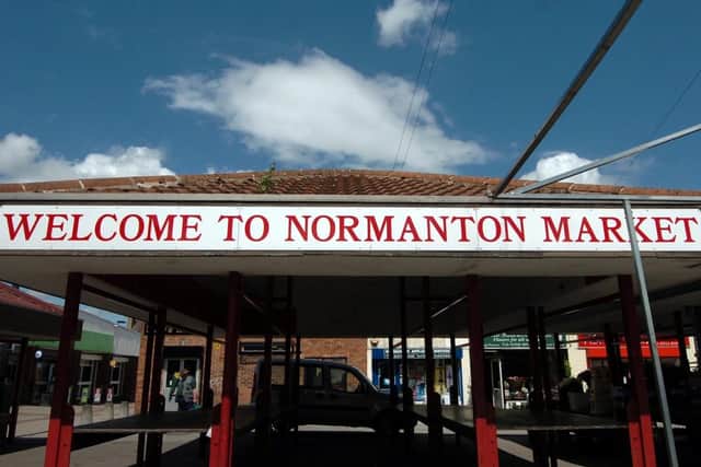 Work is underway to refurbish Normanton Market after the £650,000 project was delayed for months due to Covid.
