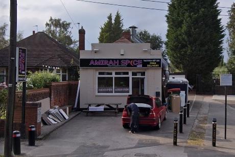 The restaurant on Aberford Road has a 4.5 star rating.