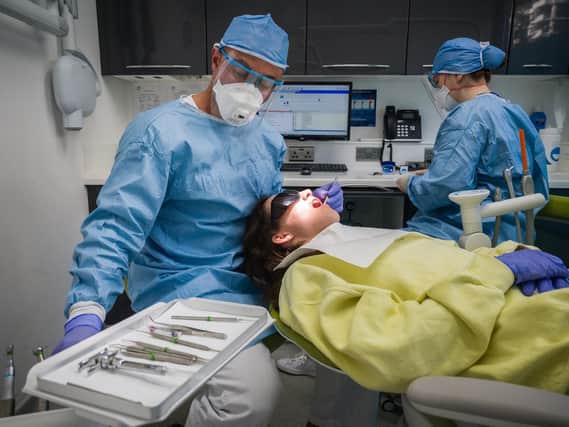 Most dental practices in the district are not taking new patients on.