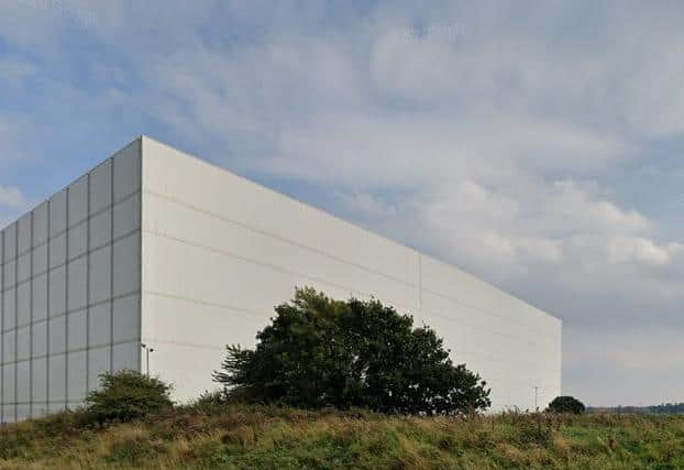 The existing Newcold warehouse on the site has been criticised for its size and appearance.