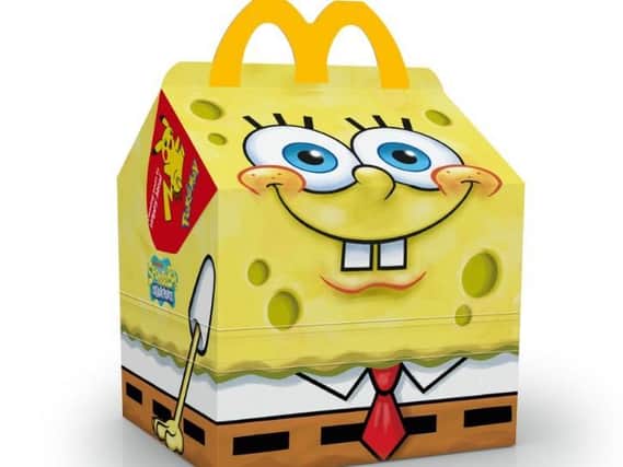 McDonald's has announced the launch of the brand new SpongeBob Squarepants Happy Meal - available this week!