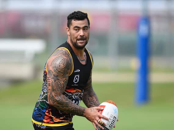 OFFER MADE: To Andrew Fifita, the twin brother of Wakefield Trinity forward David. Picture: Getty Images.