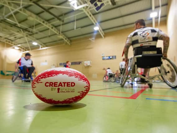 ON THE LOOKOUT: Wakefield Trinity Community Foundation are recruiting new players for their Wheelchair rugby league side. Picture: Craig Zadoroznyj/SWpix.com
