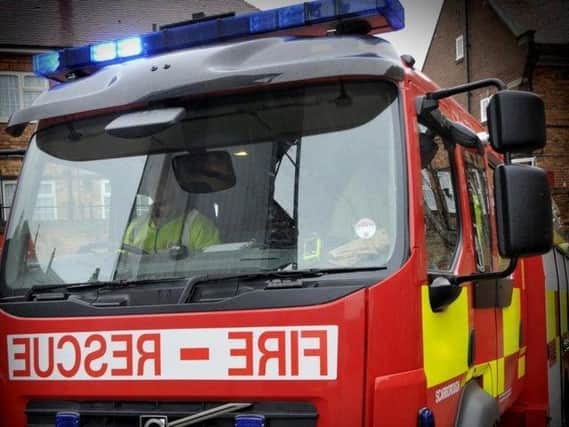 Fire crews have been rushed to a blaze in a field in Pontefract this afternoon.