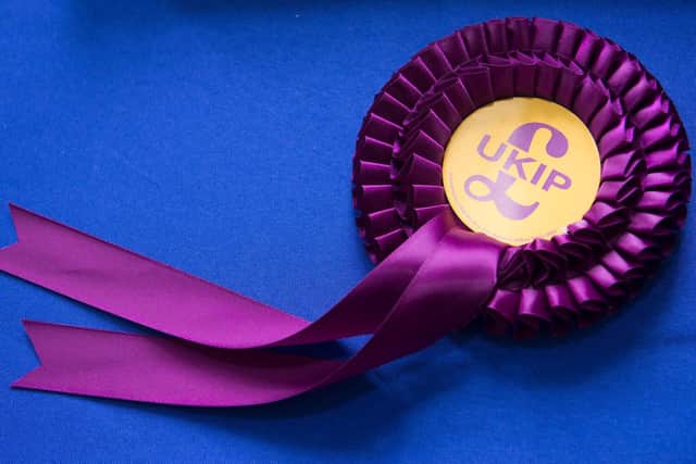UKIP is fielding two local candidates.
