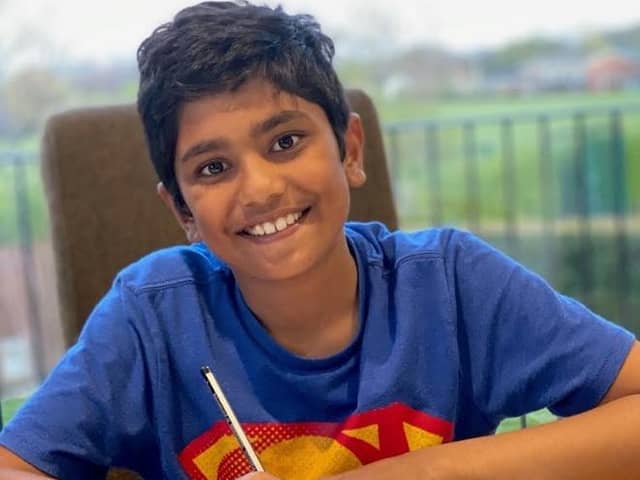 Aurav Vinta, a Year 5 pupil at Queen Elizabeth Grammar School, decided to take on the challenge after developing a passion for writing poetry while attending a key workers club during last year’s lockdown.
