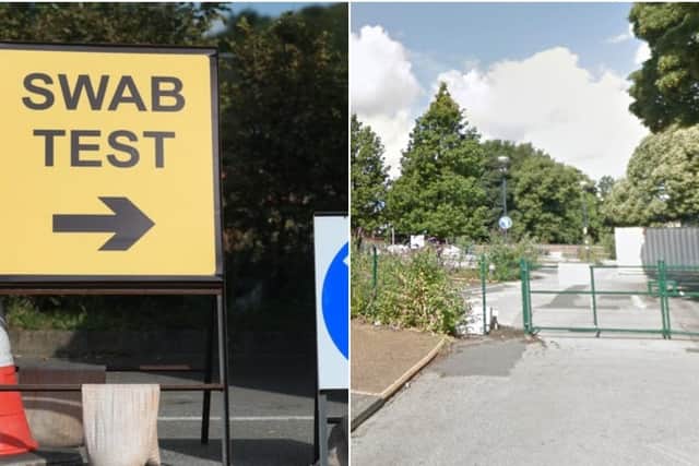 The Covid test site at Wakefield Waterfront is moving this week to the former Westgate Station car park.