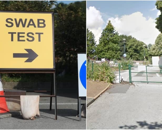 The Covid test site at Wakefield Waterfront is moving this week to the former Westgate Station car park.