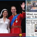 Today marks 10 years since the wedding of William and Kate, the Duke and Duchess of Cambridge - but as millions look back on the big day, do you remember Kate Middleton's surprising Wakefield links? Photo: Getty Images/JPI Media