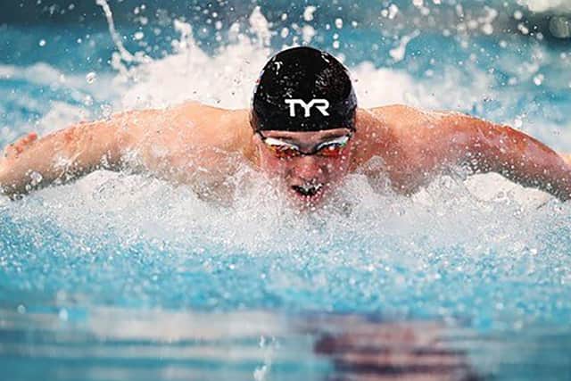 Joe Litchfield in action.